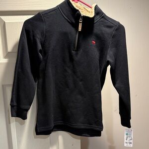 Carter's Black Kids Quarter-Zip Sweatshirt